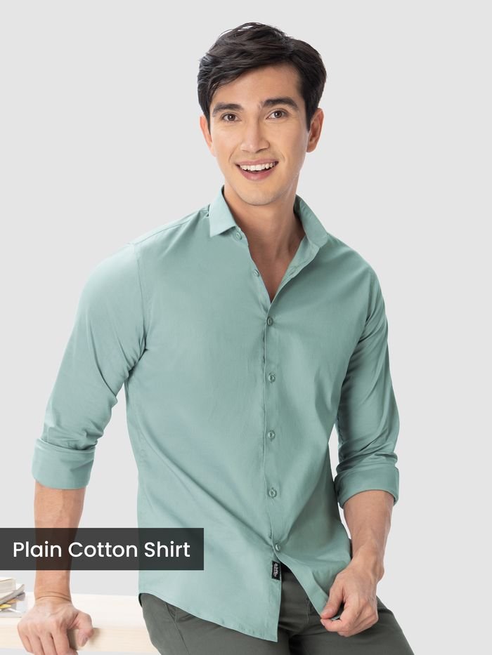 Plain Cotton Shirts